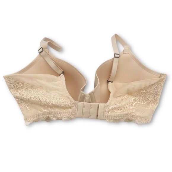 NWT Spanx 34DD Lightly Lined Demi Bra Soft Nude Lace Trim Convertible #30029R - Picture 3 of 7